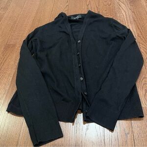 ⭐banana republic black cardigan xs